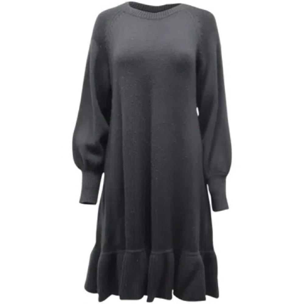 CO Knitted Dress‎ With Bishop Sleeves